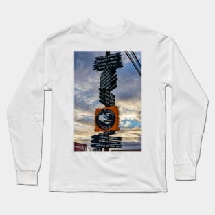 Fin del Mundo - Tierra de Humos - Ushuaia, Argentina Long Sleeve T-Shirt